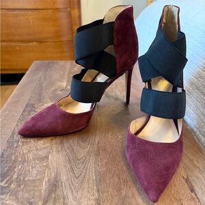 Vince Camuto suede heels size 10
